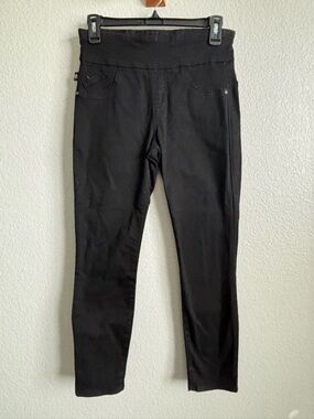 Rock & Republic Black Pull-On Denim Leggings